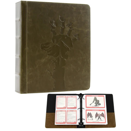 Curiosities Cache - Monster Card Organizer - Green D&D Accessory Forged Gaming    | Red Claw Gaming