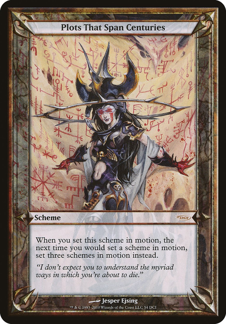 Plots That Span Centuries (Schemes) [Promotional Schemes] MTG Single Magic: The Gathering | Red Claw Gaming