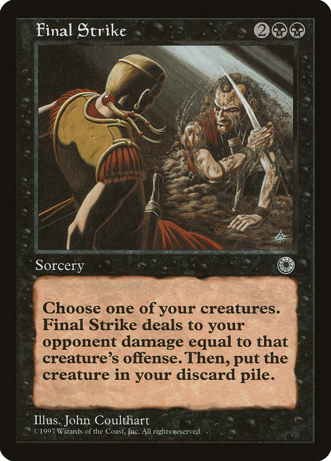 Final Strike [Portal] MTG Single Magic: The Gathering | Red Claw Gaming