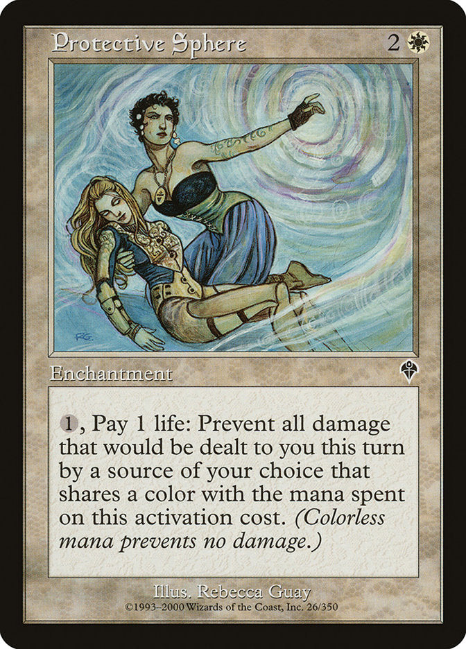 Protective Sphere [Invasion] MTG Single Magic: The Gathering | Red Claw Gaming