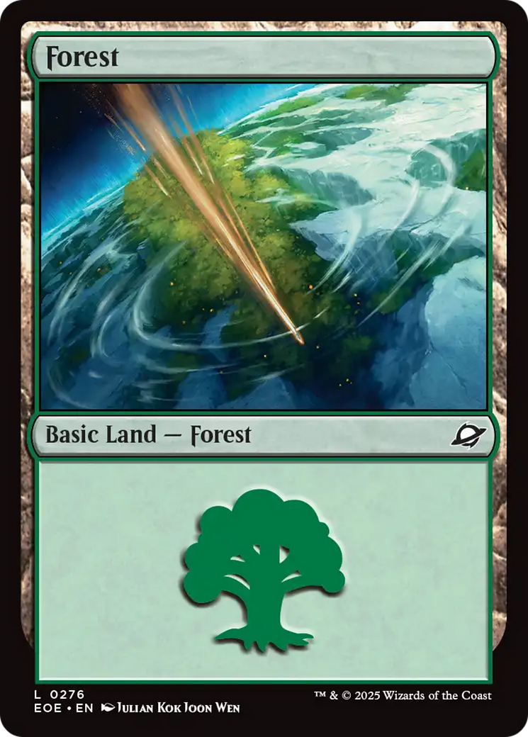 Forest (0276) [Edge of Eternities] MTG Single Magic: The Gathering | Red Claw Gaming