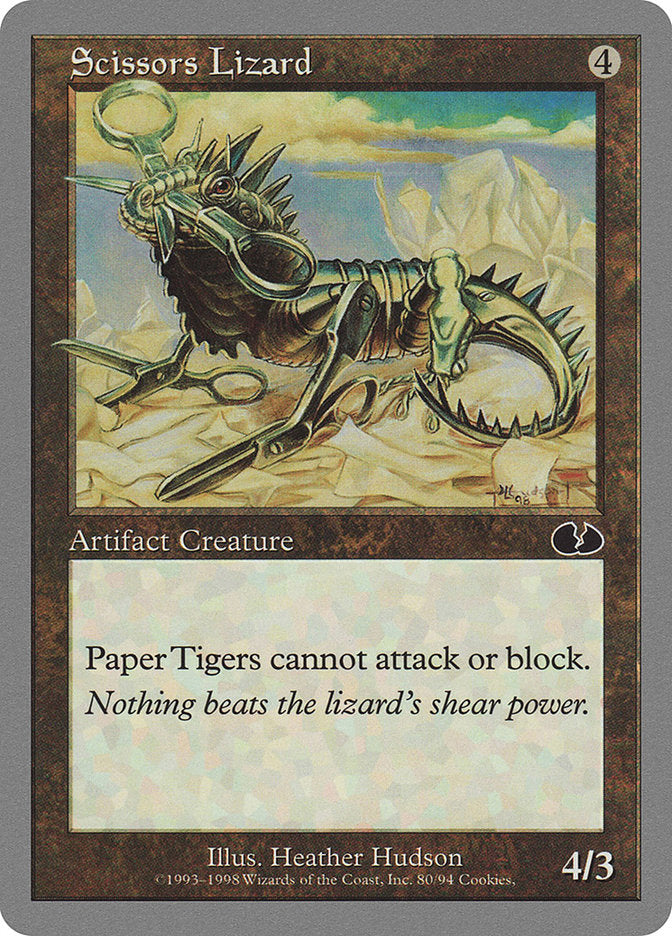 Scissors Lizard [Unglued] MTG Single Magic: The Gathering | Red Claw Gaming