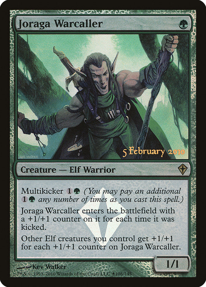 Joraga Warcaller (Prerelease) [Worldwake Promos] MTG Single Magic: The Gathering | Red Claw Gaming