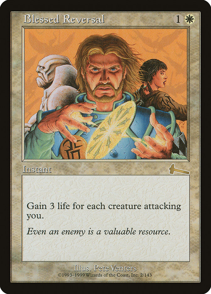 Blessed Reversal [Urza's Legacy] MTG Single Magic: The Gathering | Red Claw Gaming