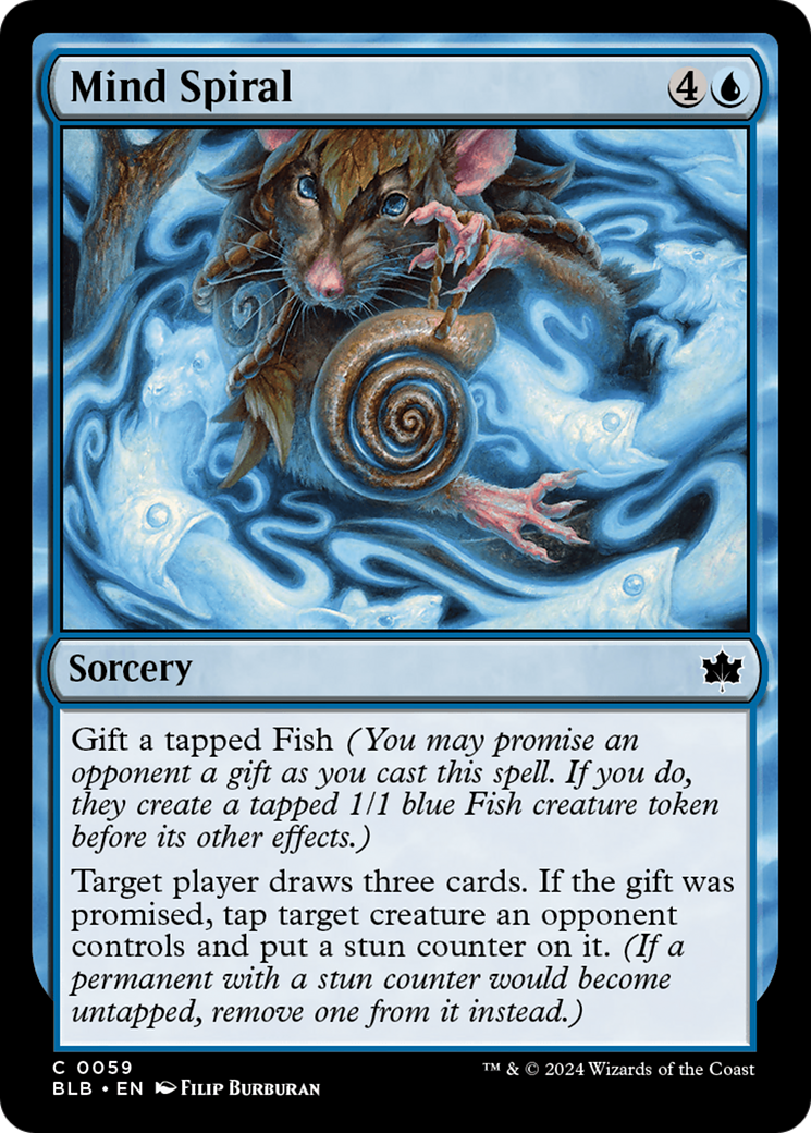 Mind Spiral [Bloomburrow] MTG Single Magic: The Gathering | Red Claw Gaming