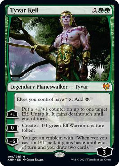 Tyvar Kell (Promo Pack) [Kaldheim Promos] MTG Single Magic: The Gathering | Red Claw Gaming