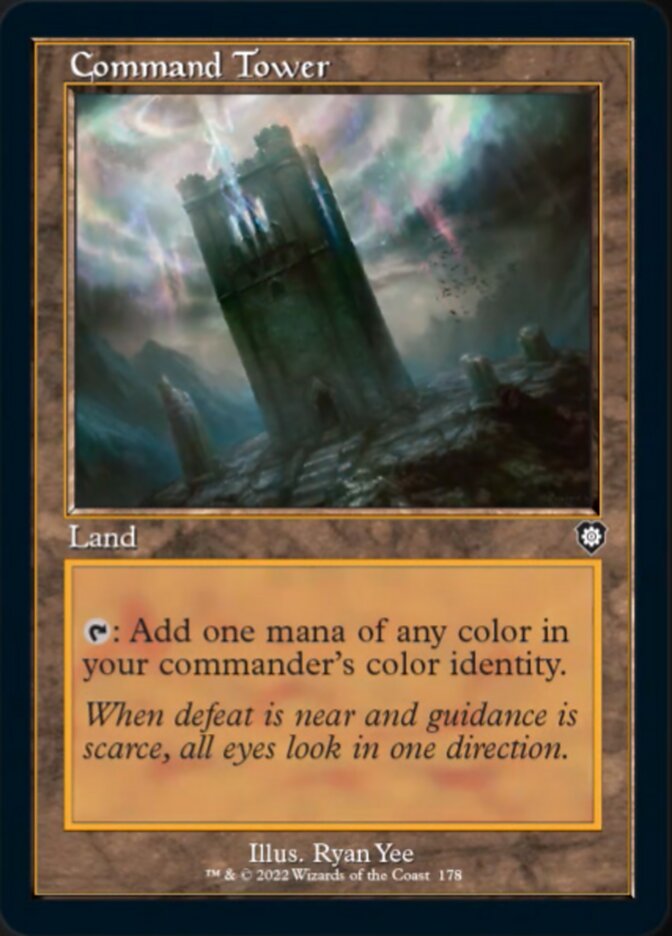 Command Tower (Retro) [The Brothers' War Commander] MTG Single Magic: The Gathering | Red Claw Gaming