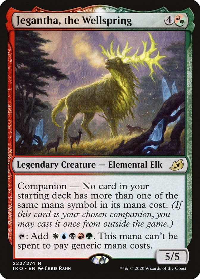 Jegantha, the Wellspring [Ikoria: Lair of Behemoths] MTG Single Magic: The Gathering | Red Claw Gaming
