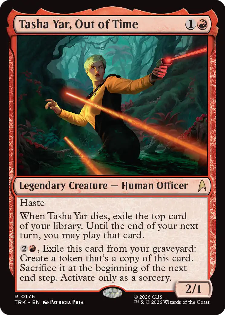 Tasha Yar, Out of Time [Star Trek] | Red Claw Gaming