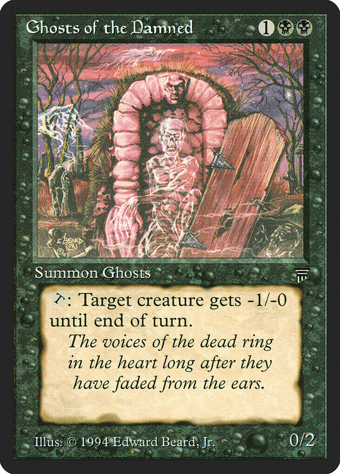 Ghosts of the Damned [Legends] MTG Single Magic: The Gathering | Red Claw Gaming