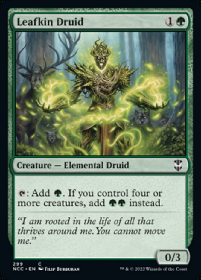 Leafkin Druid [Streets of New Capenna Commander] MTG Single Magic: The Gathering | Red Claw Gaming