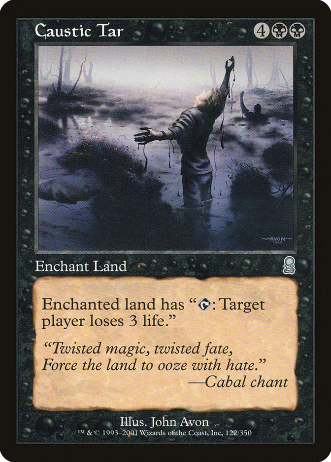 Caustic Tar [Odyssey] MTG Single Magic: The Gathering | Red Claw Gaming