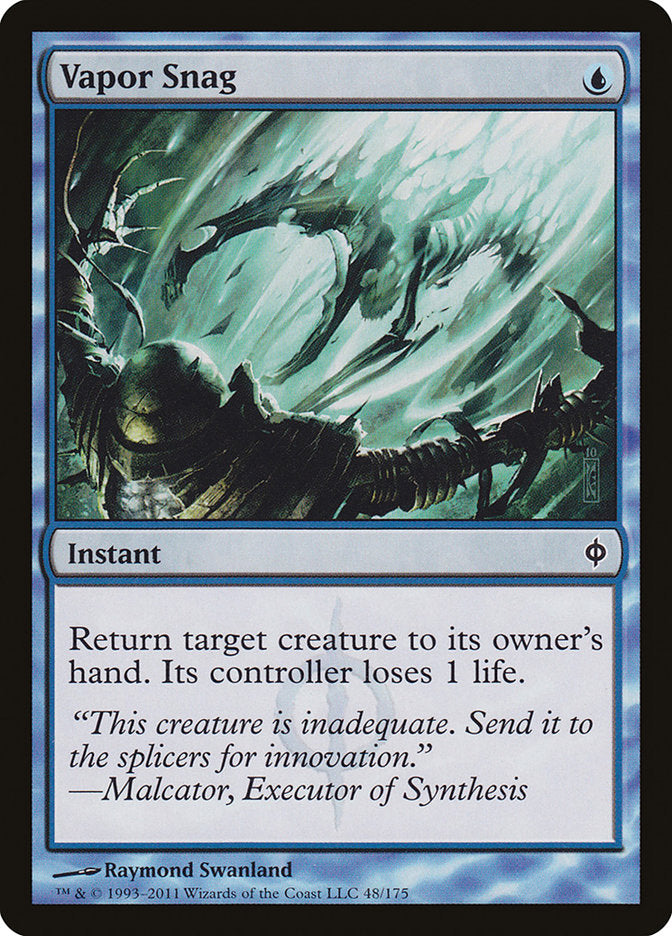 Vapor Snag [New Phyrexia] MTG Single Magic: The Gathering | Red Claw Gaming