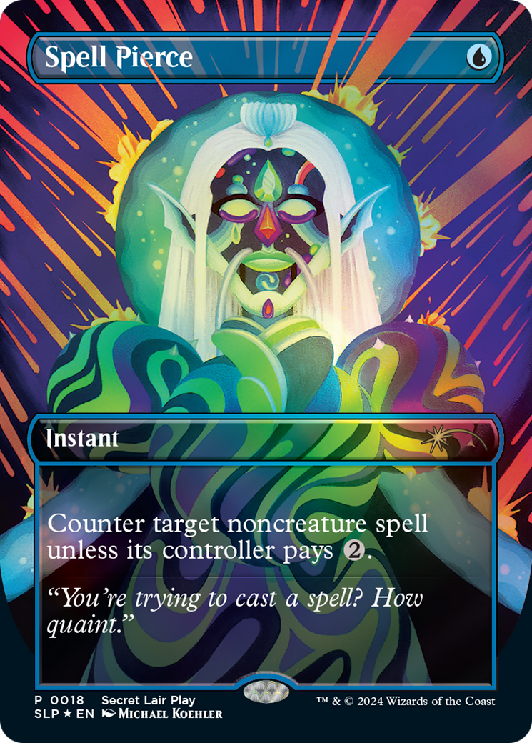 Spell Pierce [Secret Lair Showdown] MTG Single Magic: The Gathering | Red Claw Gaming