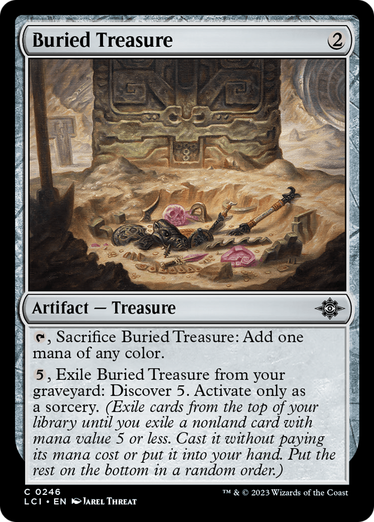 Buried Treasure [The Lost Caverns of Ixalan] MTG Single Magic: The Gathering    | Red Claw Gaming