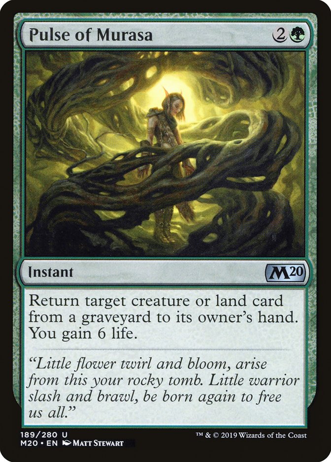 Pulse of Murasa [Core Set 2020] MTG Single Magic: The Gathering | Red Claw Gaming