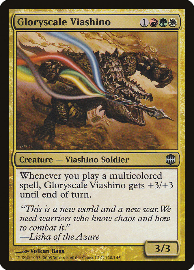 Gloryscale Viashino [Alara Reborn] MTG Single Magic: The Gathering | Red Claw Gaming