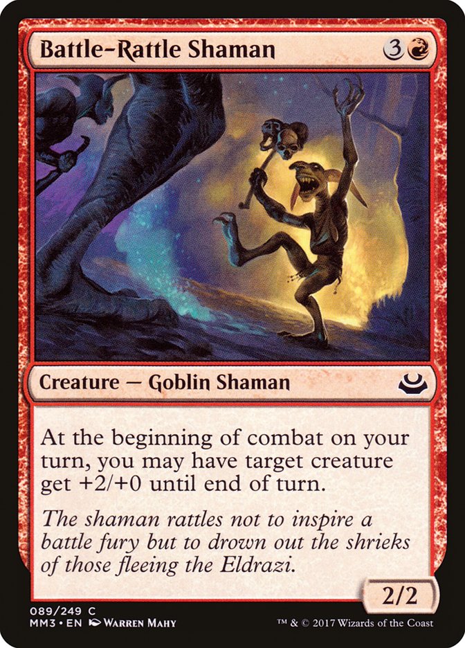 Battle-Rattle Shaman [Modern Masters 2017] MTG Single Magic: The Gathering | Red Claw Gaming