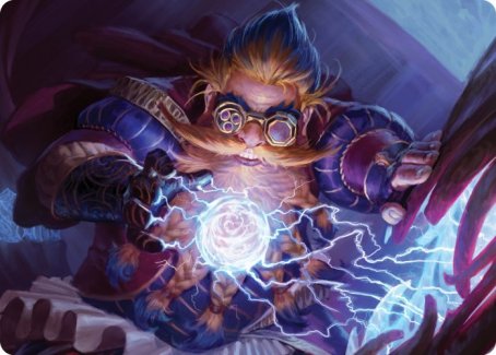 Storm-Kiln Artist Art Card [Strixhaven: School of Mages Art Series] MTG Single Magic: The Gathering | Red Claw Gaming