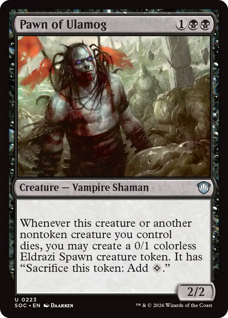 Pawn of Ulamog [Secrets of Strixhaven Commander] MTG Single Magic: The Gathering | Red Claw Gaming