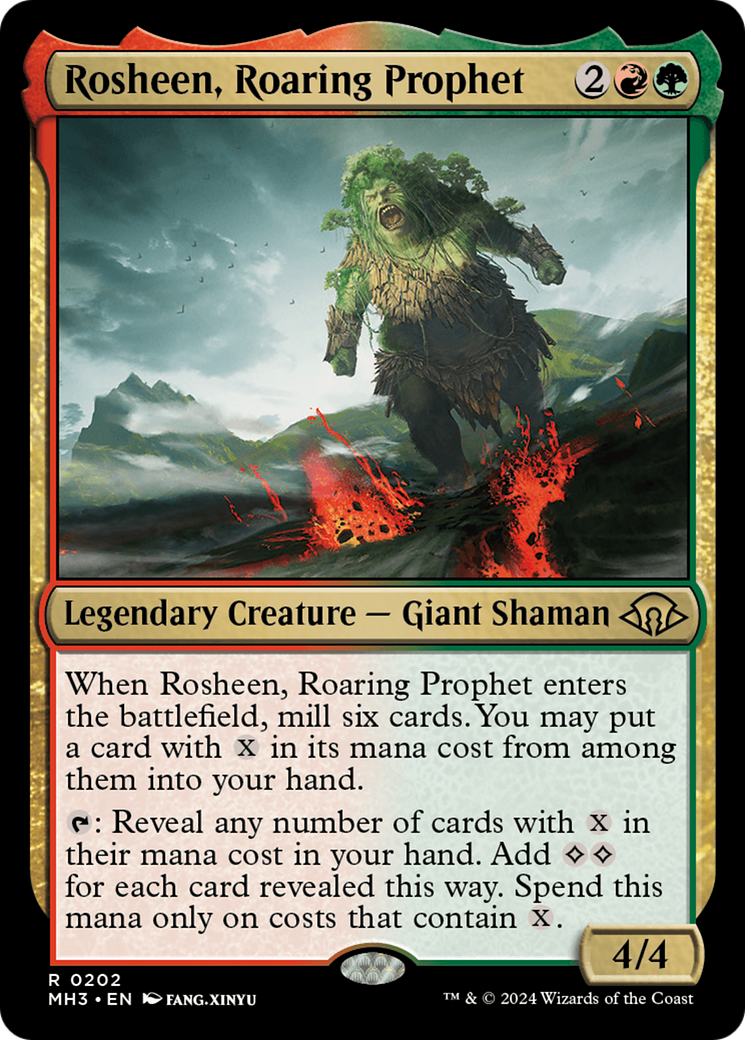 Rosheen, Roaring Prophet [Modern Horizons 3] MTG Single Magic: The Gathering | Red Claw Gaming
