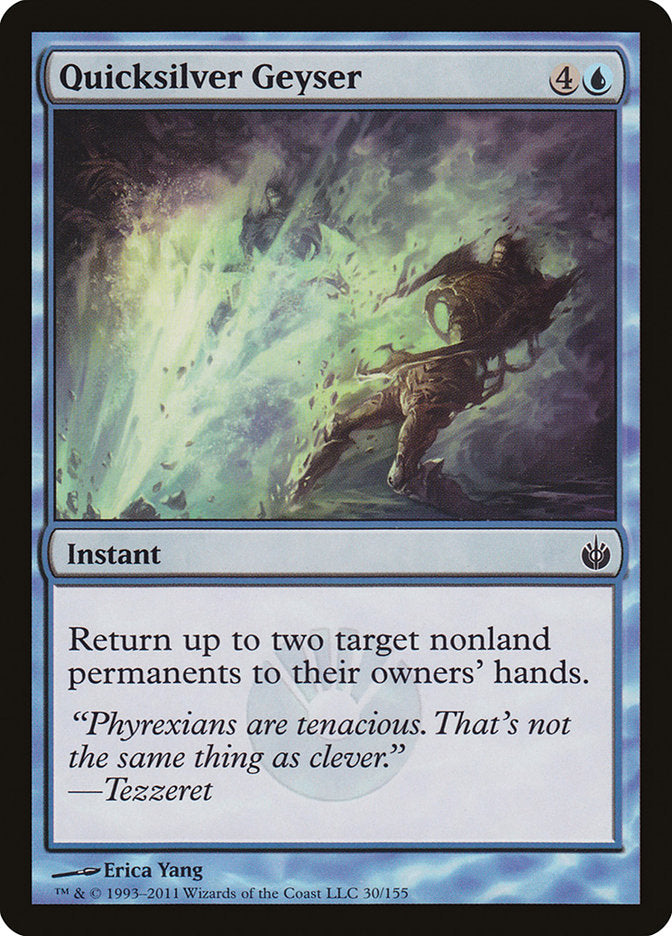 Quicksilver Geyser [Mirrodin Besieged] MTG Single Magic: The Gathering | Red Claw Gaming