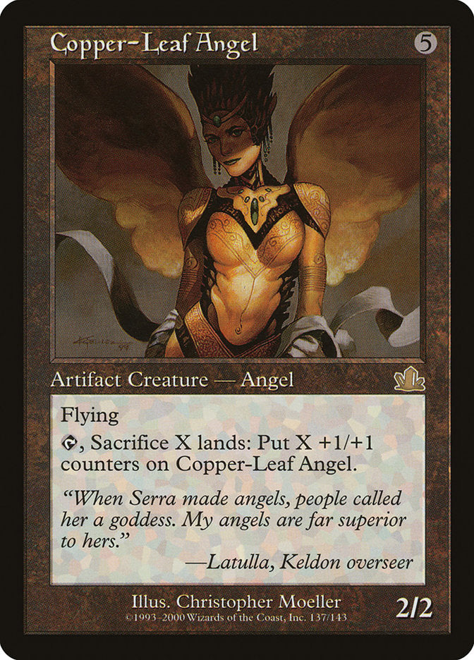 Copper-Leaf Angel [Prophecy] MTG Single Magic: The Gathering | Red Claw Gaming