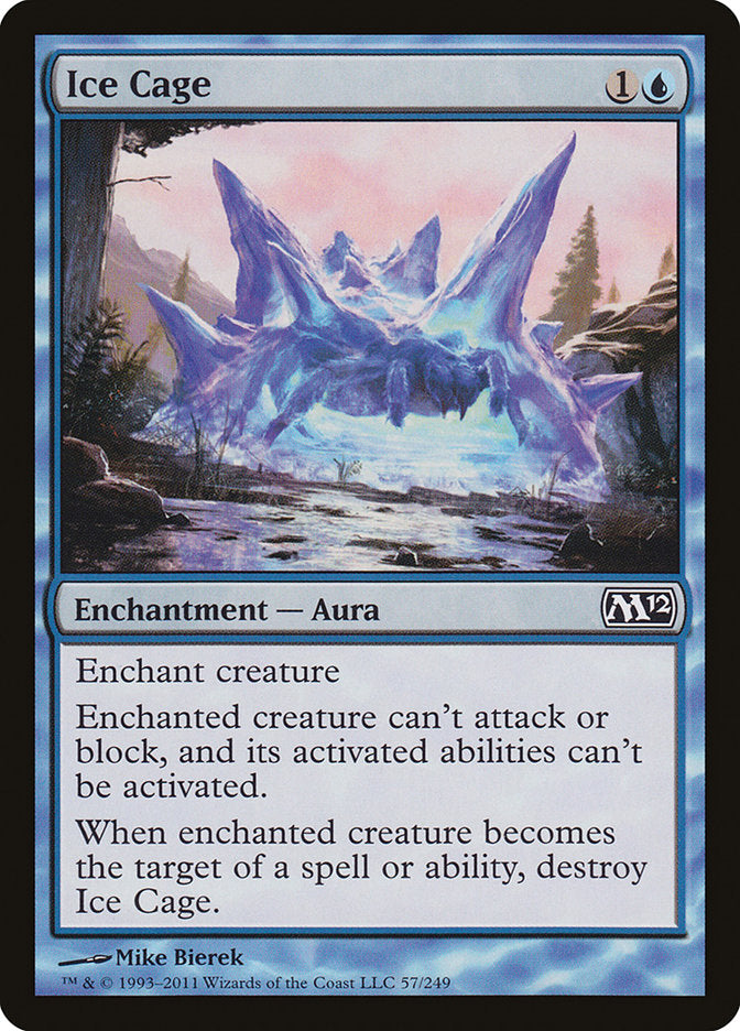 Ice Cage [Magic 2012] MTG Single Magic: The Gathering | Red Claw Gaming