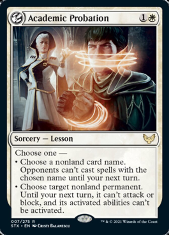 Academic Probation [Strixhaven: School of Mages] MTG Single Magic: The Gathering | Red Claw Gaming