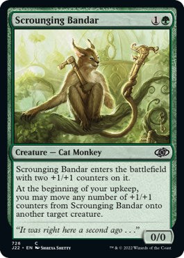 Scrounging Bandar [Jumpstart 2022] MTG Single Magic: The Gathering | Red Claw Gaming