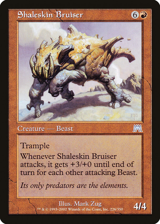 Shaleskin Bruiser [Onslaught] MTG Single Magic: The Gathering | Red Claw Gaming
