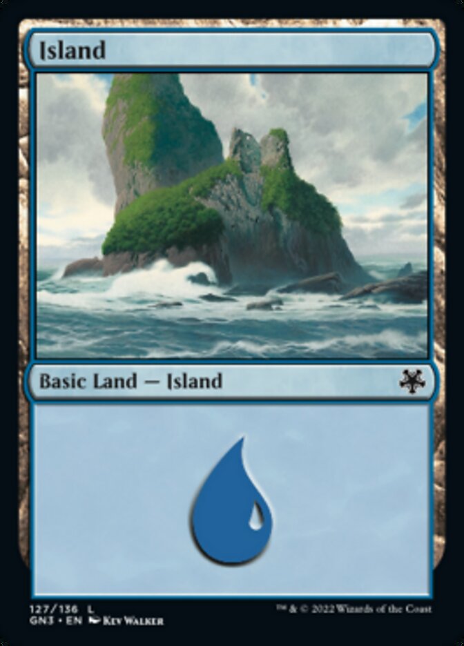 Island (127) [Game Night: Free-for-All] MTG Single Magic: The Gathering | Red Claw Gaming