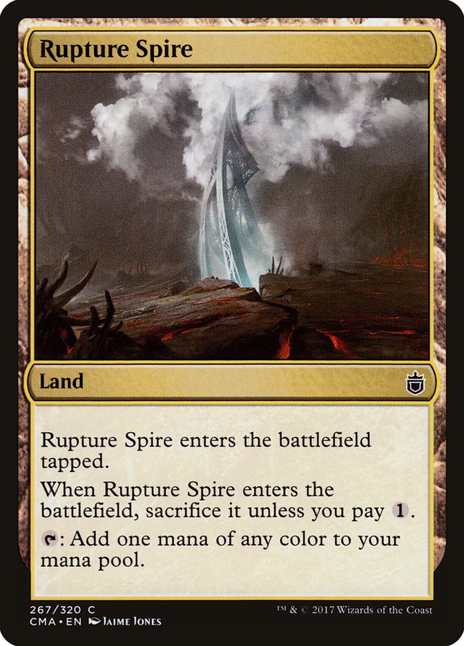 Rupture Spire [Commander Anthology] MTG Single Magic: The Gathering | Red Claw Gaming