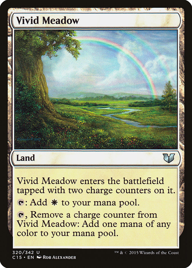 Vivid Meadow [Commander 2015] MTG Single Magic: The Gathering | Red Claw Gaming