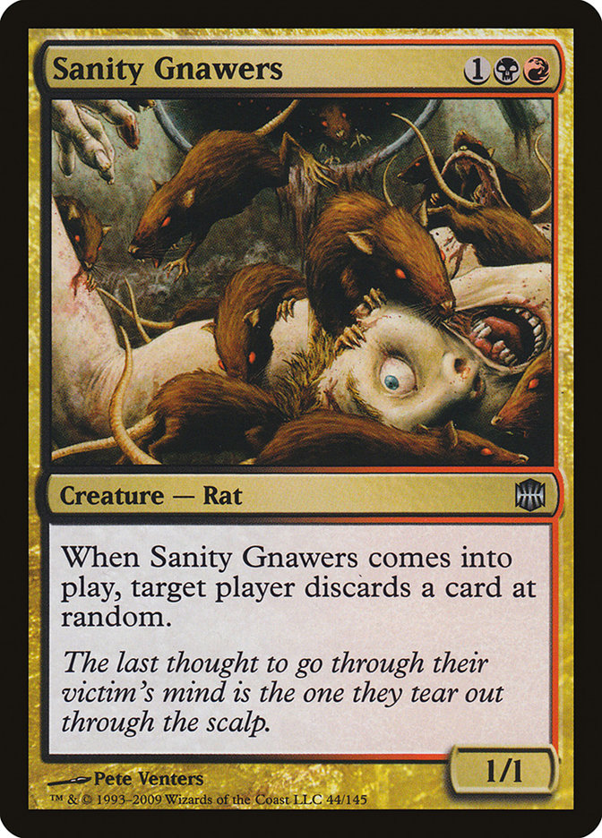 Sanity Gnawers [Alara Reborn] MTG Single Magic: The Gathering | Red Claw Gaming