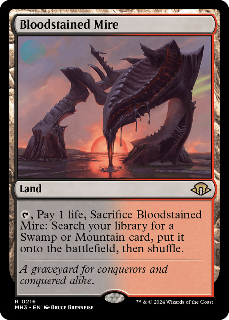 Bloodstained Mire [Modern Horizons 3] MTG Single Magic: The Gathering    | Red Claw Gaming