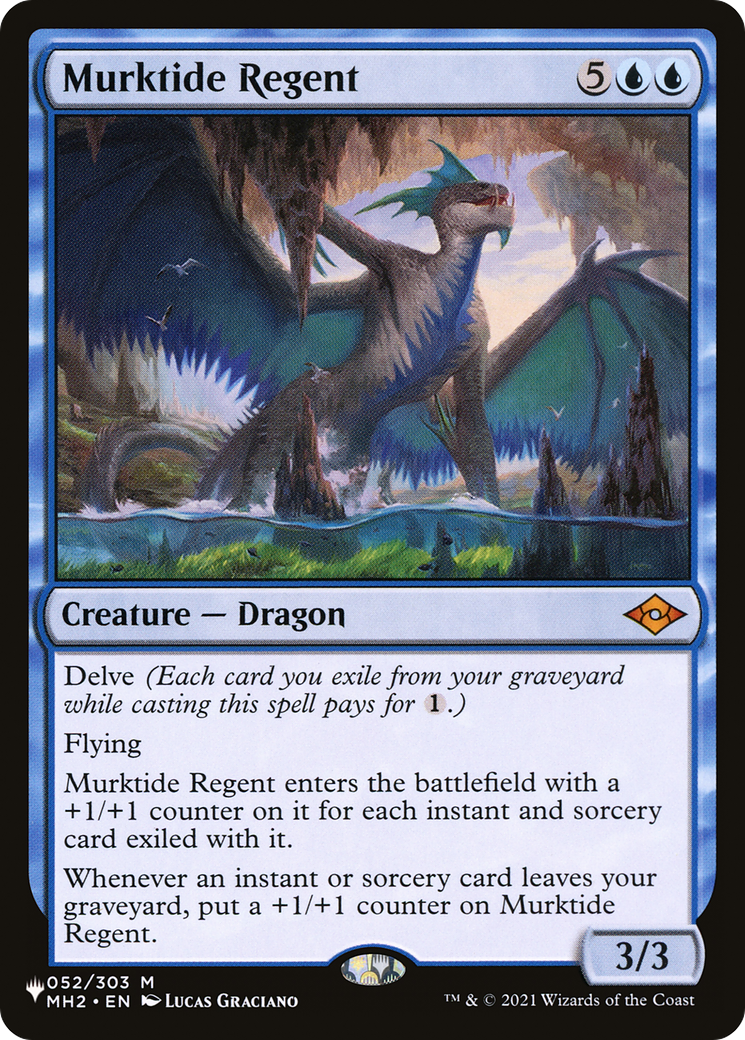 Murktide Regent [The List] MTG Single Magic: The Gathering | Red Claw Gaming