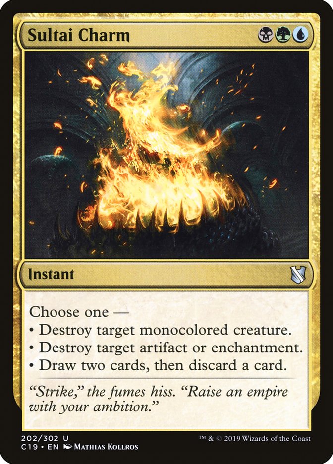 Sultai Charm [Commander 2019] MTG Single Magic: The Gathering | Red Claw Gaming
