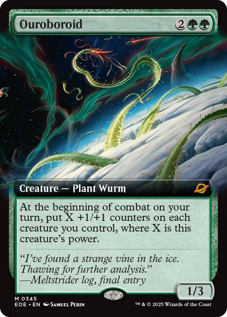 Ouroboroid (Extended Art) [Edge of Eternities] MTG Single Magic: The Gathering | Red Claw Gaming