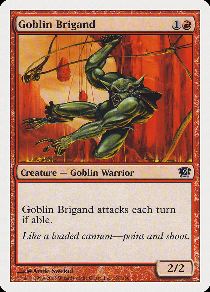 Goblin Brigand [Ninth Edition] MTG Single Magic: The Gathering | Red Claw Gaming