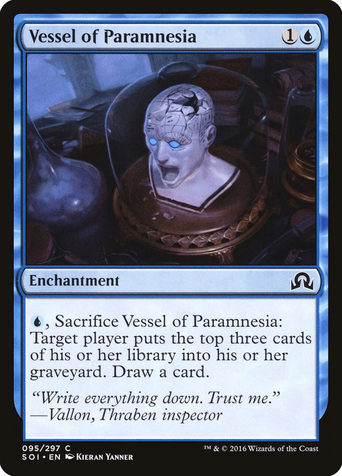 Vessel of Paramnesia [Shadows over Innistrad] MTG Single Magic: The Gathering | Red Claw Gaming