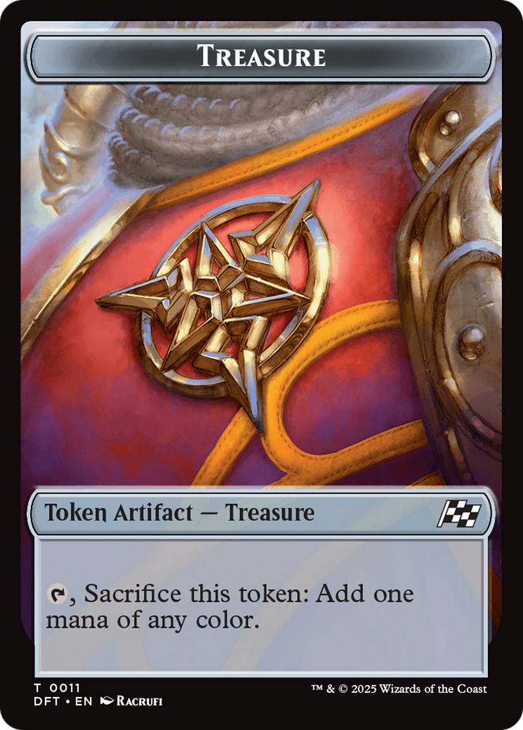 Thopter (0009) // Treasure Double-Sided Token [Aetherdrift Tokens] MTG Single Magic: The Gathering | Red Claw Gaming