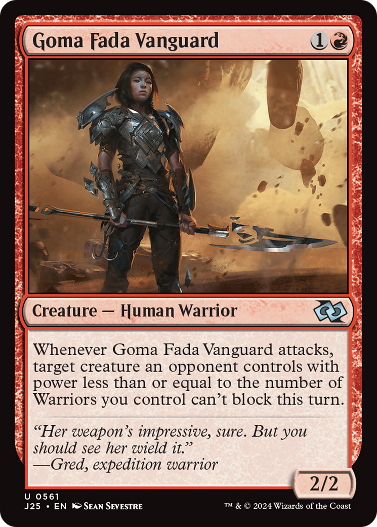 Goma Fada Vanguard [Foundations Jumpstart] MTG Single Magic: The Gathering | Red Claw Gaming