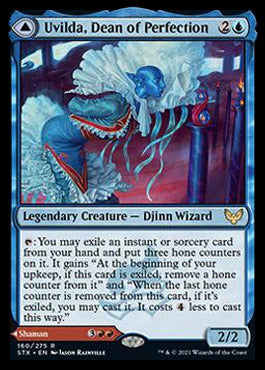 Uvilda, Dean of Perfection // Nassari, Dean of Expression [Strixhaven: School of Mages] MTG Single Magic: The Gathering | Red Claw Gaming