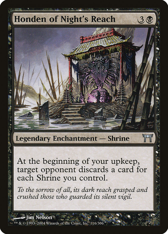 Honden of Night's Reach [Champions of Kamigawa] MTG Single Magic: The Gathering | Red Claw Gaming