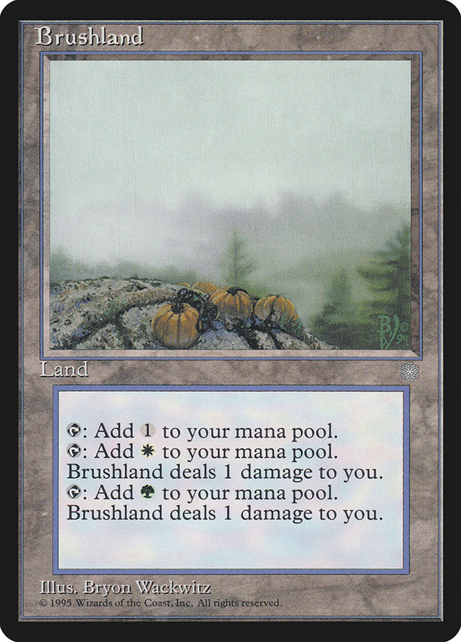Brushland [Ice Age] MTG Single Magic: The Gathering | Red Claw Gaming