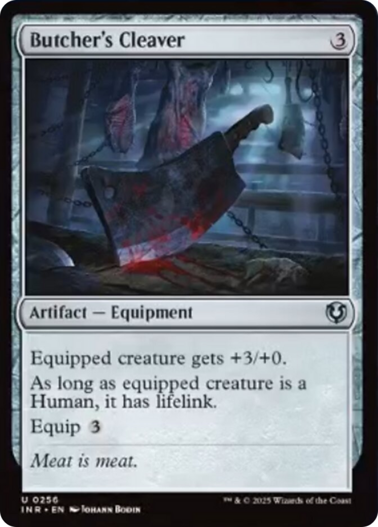 Butcher's Cleaver [Innistrad Remastered] MTG Single Magic: The Gathering | Red Claw Gaming