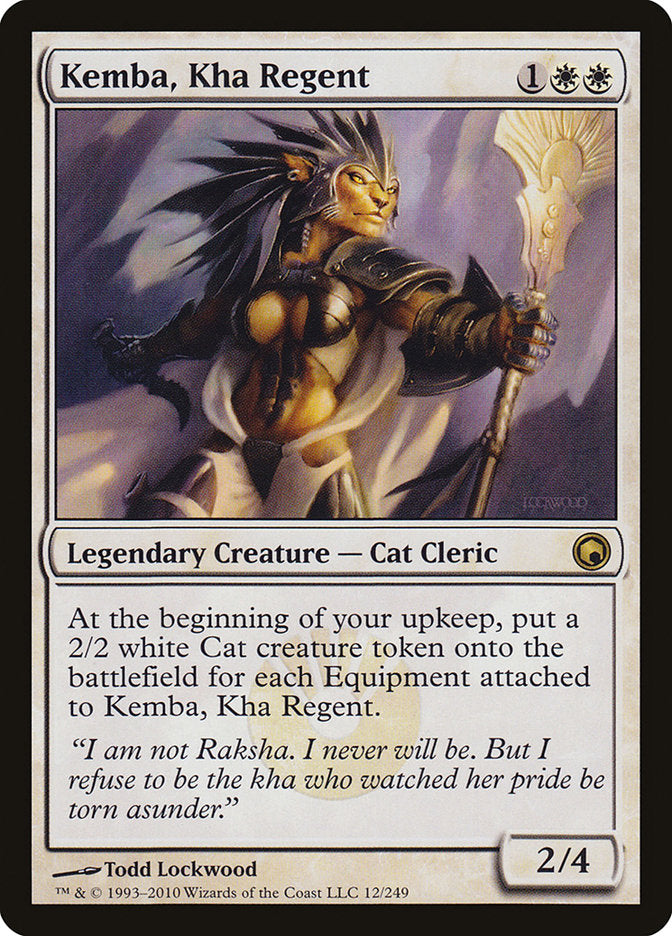 Kemba, Kha Regent [Scars of Mirrodin] MTG Single Magic: The Gathering | Red Claw Gaming
