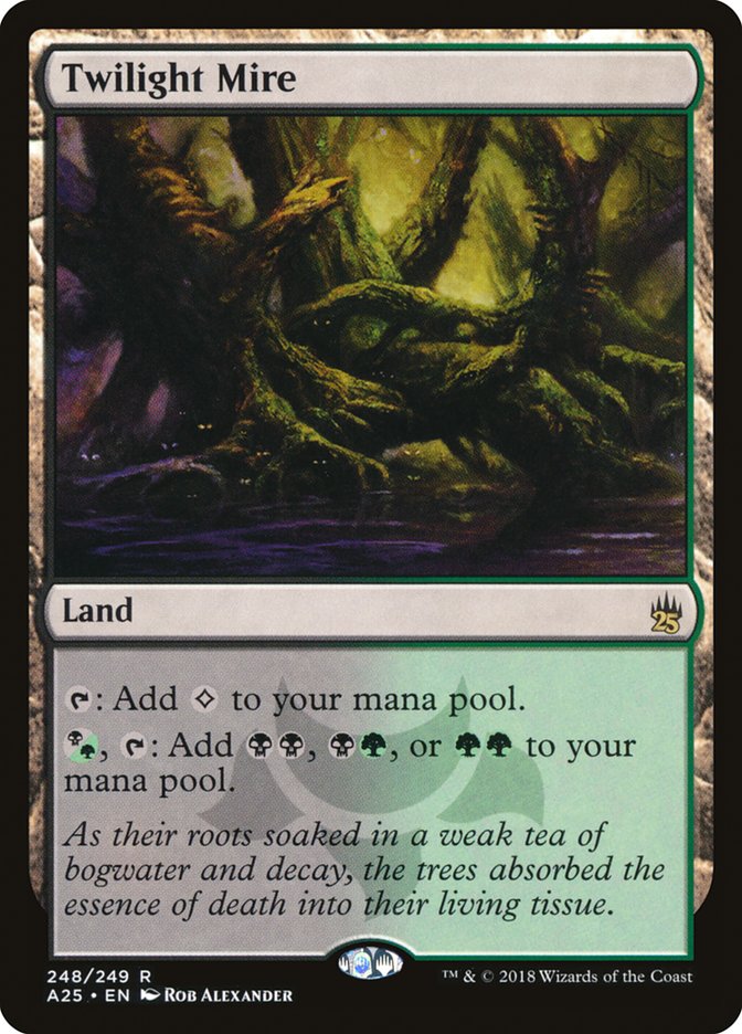 Twilight Mire [Masters 25] MTG Single Magic: The Gathering | Red Claw Gaming
