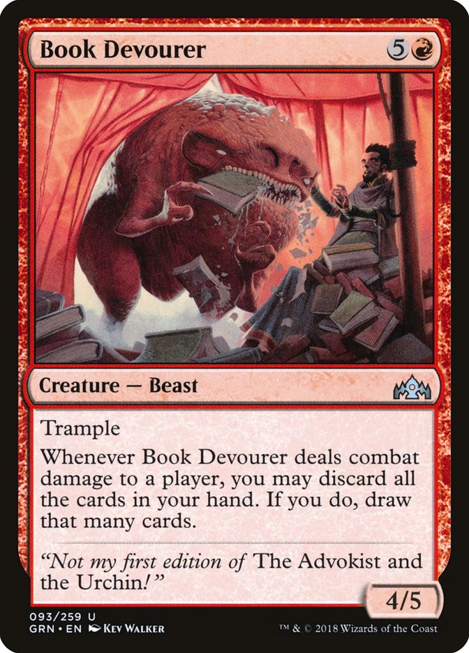 Book Devourer [Guilds of Ravnica] MTG Single Magic: The Gathering | Red Claw Gaming